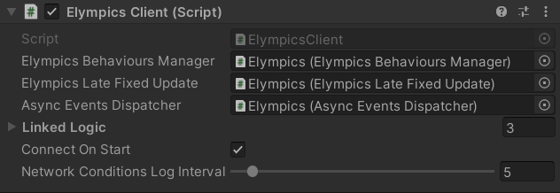 Elympics Client editor